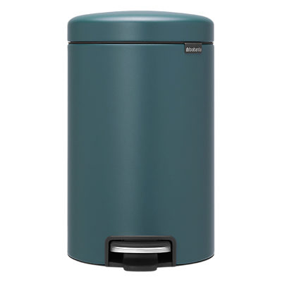 Brabantia Luxury newIcon Pedal Bin, 12L Reflective Blue Brabantia Luxury newIcon Pedal Bin, 12L Reflective Blue